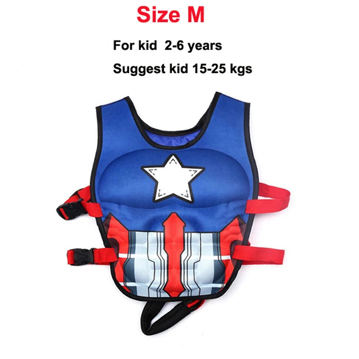 Hot Toys Baby swim vest Professional kids swimming float vests with two float plate Boy girl learn swimming aids swim trainer