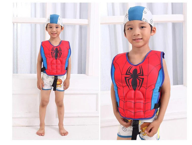 Hot Toys Baby swim vest Professional kids swimming float vests with two float plate Boy girl learn swimming aids swim trainer