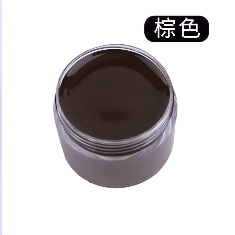 30ml Acrylic Leather Repair Paint DIY Painting Coloring Pigments for Shoes Sneakers Sofa Jacket Bag Wallet Car Seat Repair