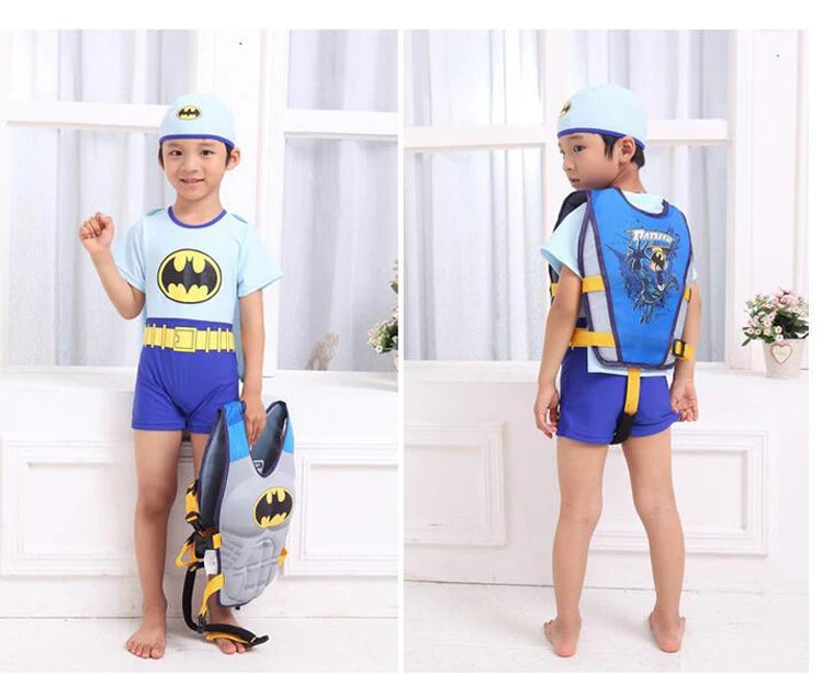 Hot Toys Baby swim vest Professional kids swimming float vests with two float plate Boy girl learn swimming aids swim trainer